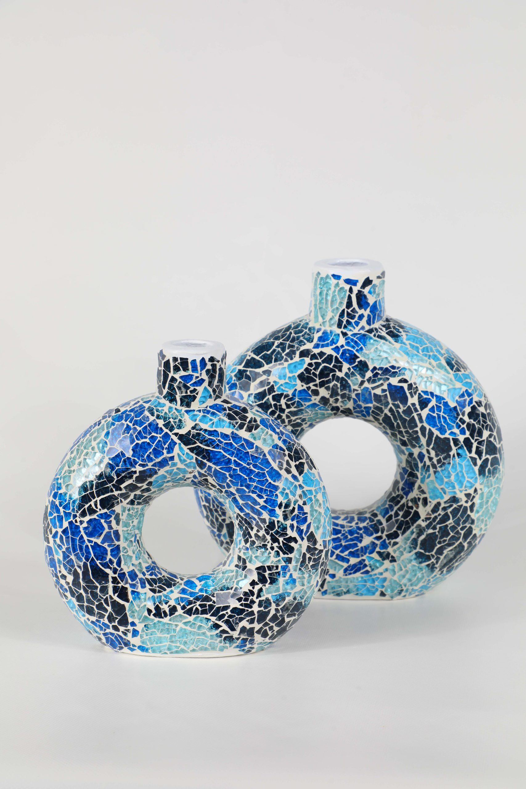 S vase Donuts C (craquelé)