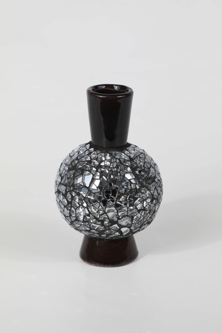 Vase cartouche (craquelé)