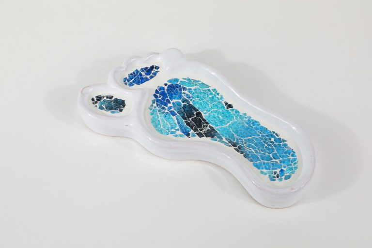 Trace pieds (craquelé)