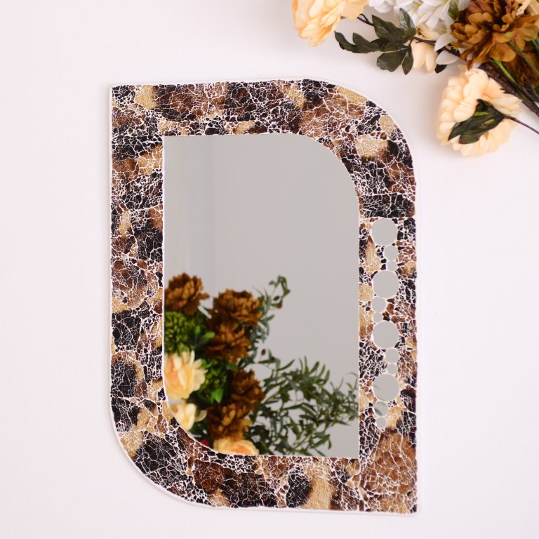 miroir feuille (craquelé)