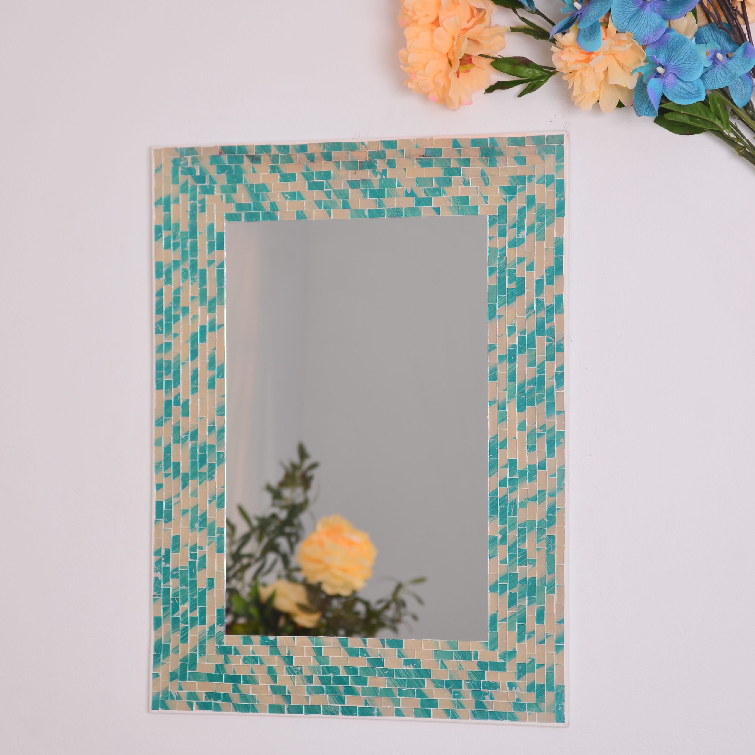 miroir rectangle (mosaique)