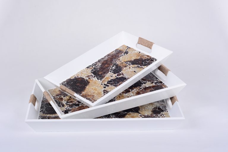 Plateaux (craquelé)