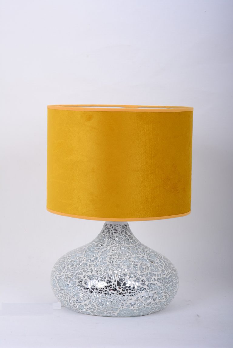 Abat-jour romantique (craquelé)